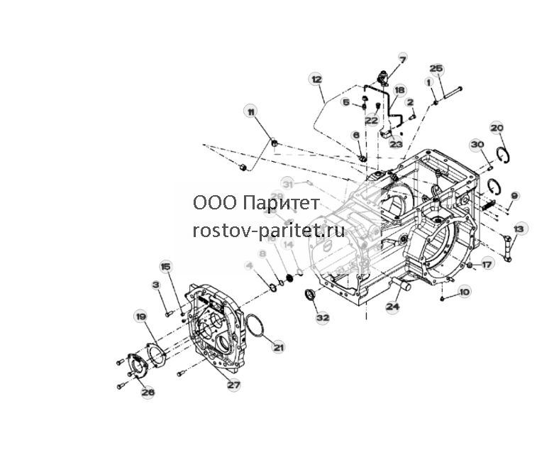 ГРУППА КАРТЕРА КОРОБКИ ПЕРЕДАЧ В БЛОКЕ С ТРАНСМИССИЕЙ (MFWD) (YZ91260) MRTPSM1SB - ST305152 284.jpg